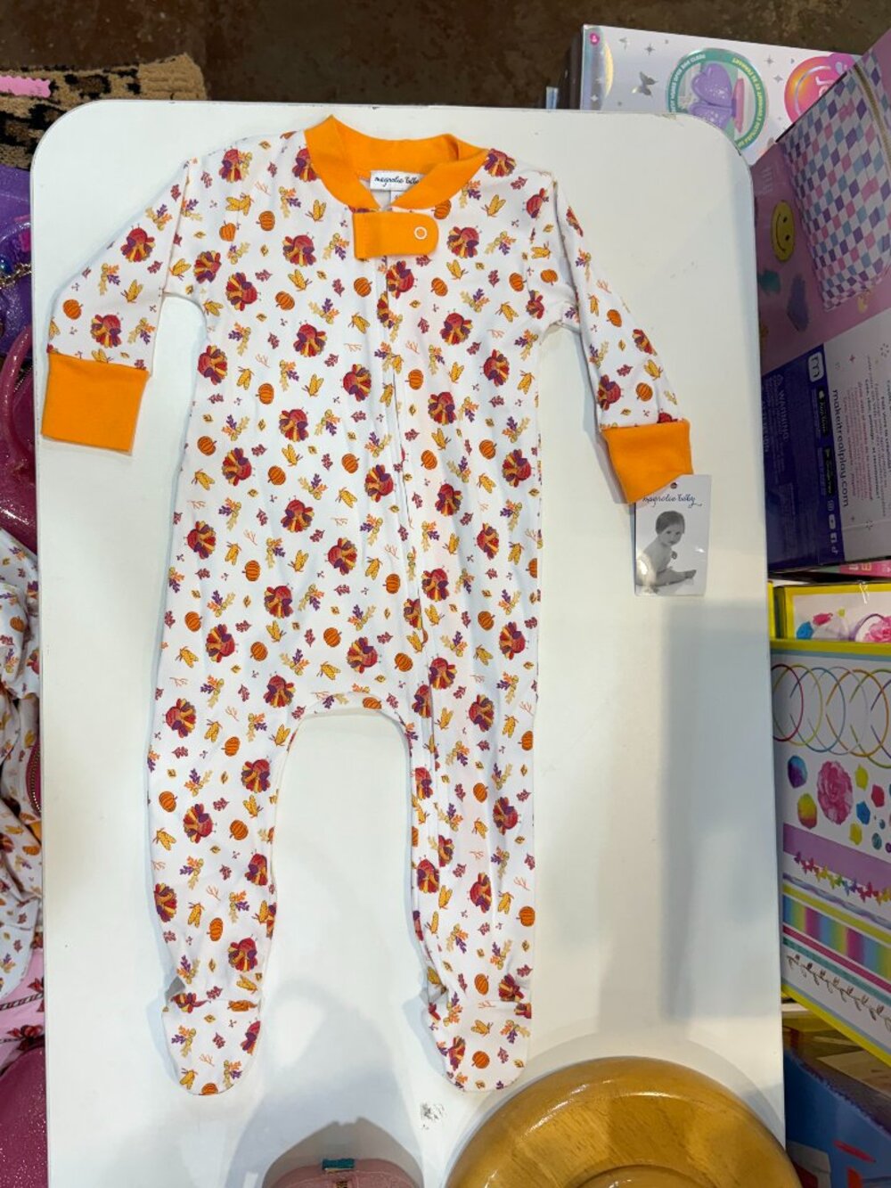 NWT Magnolia Baby Turkey Footie